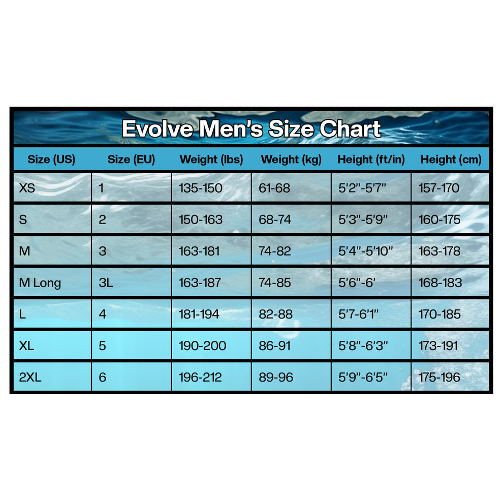 EVO45 Reef Tuff Wetsuit - Men's Notice: Currently out of stock – restock date to be announced (TBA).