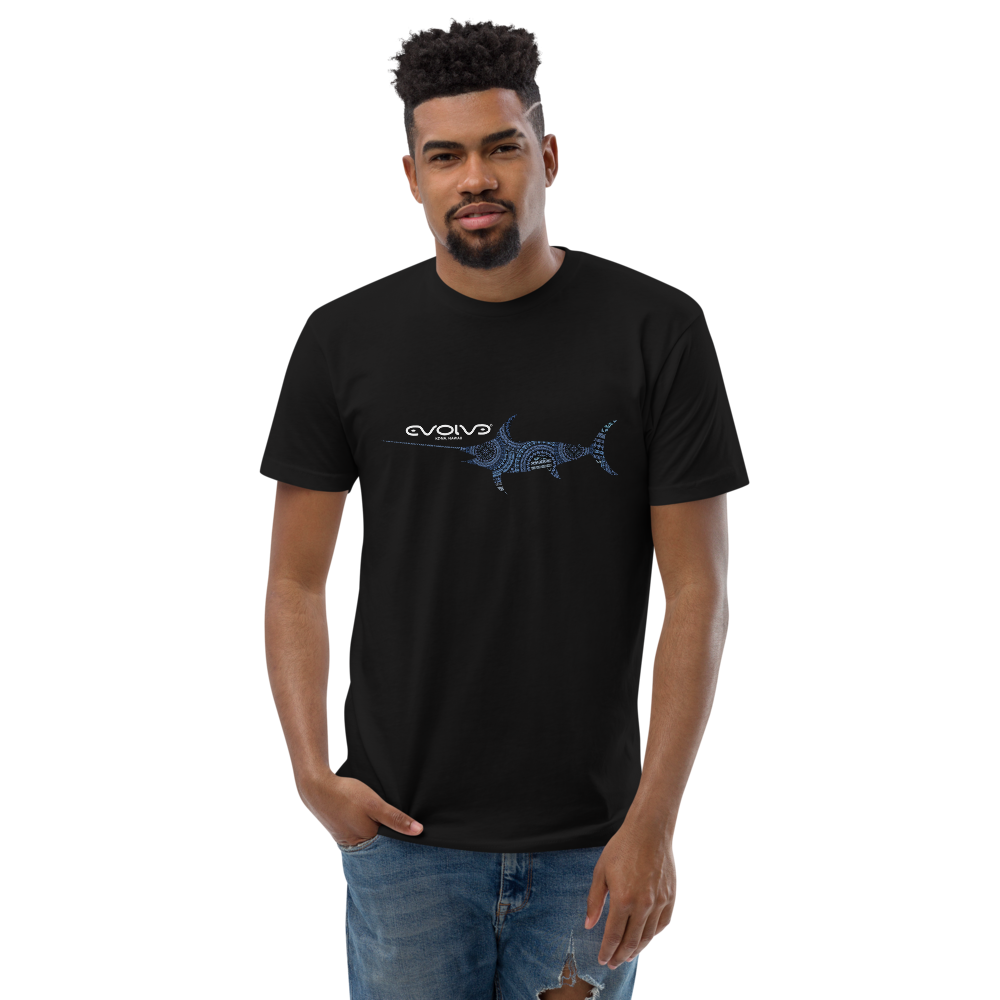 Camiseta ajustada Marlin Tribal Premium para hombre 01