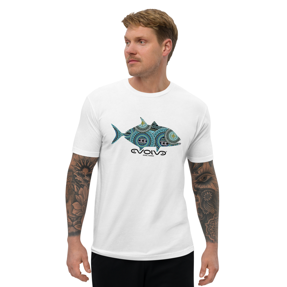 Omilu Tribal Premium Men’s Fitted Tee 01