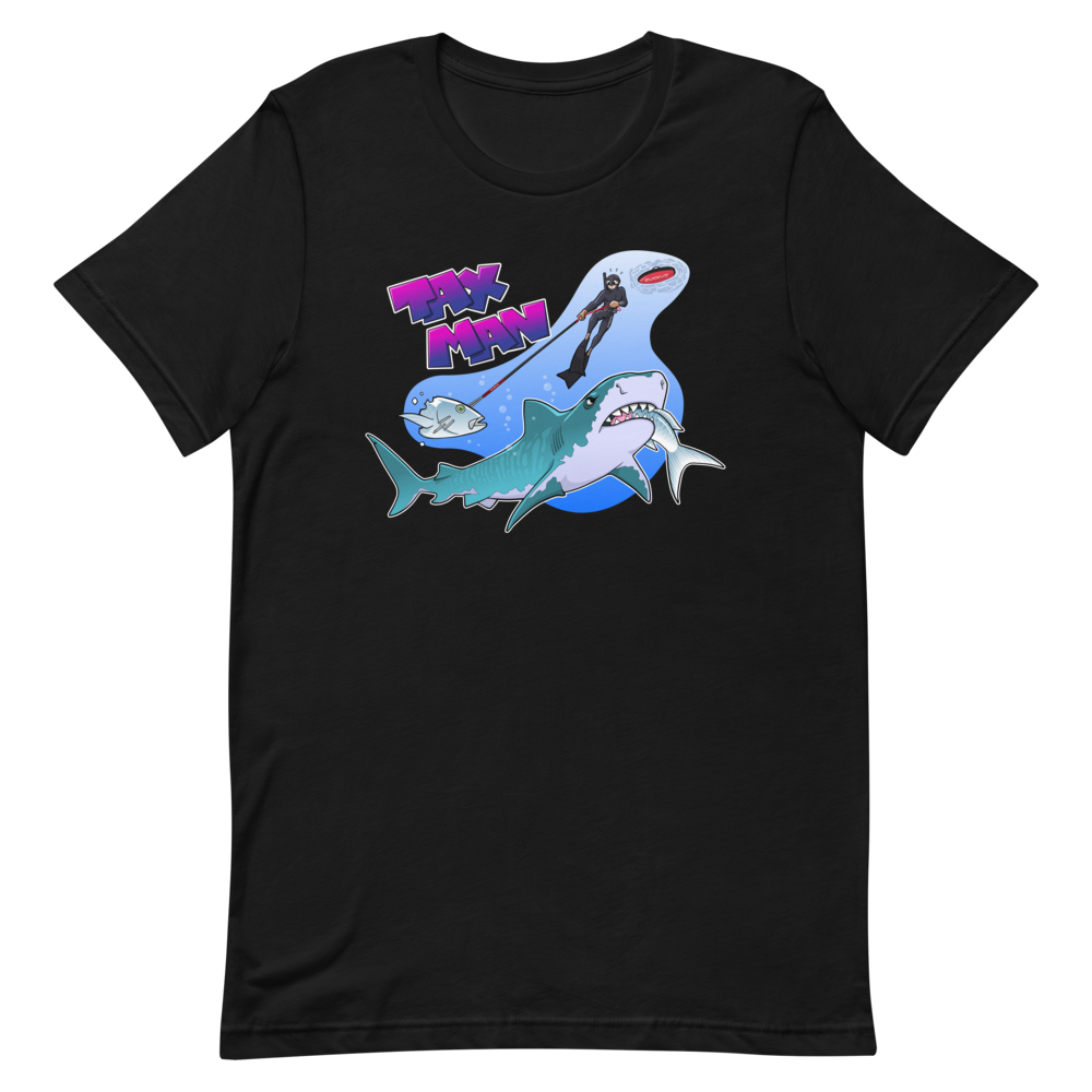 Camiseta premium unisex Tiger Shark de Tax Man