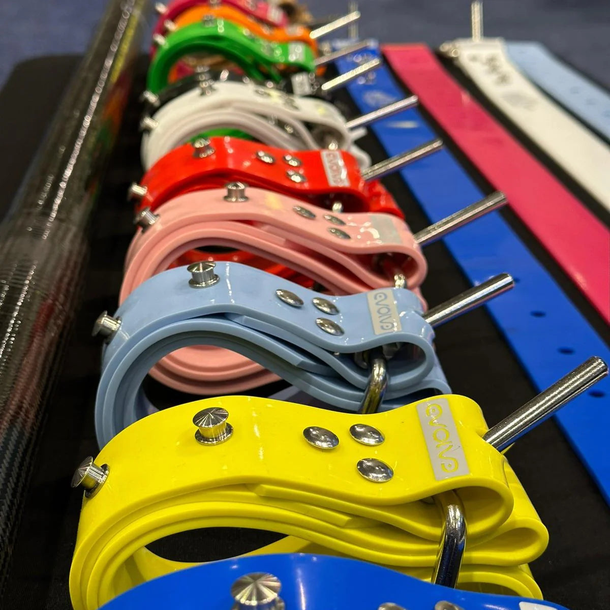 Evolve silicone weight belt in multiple colors