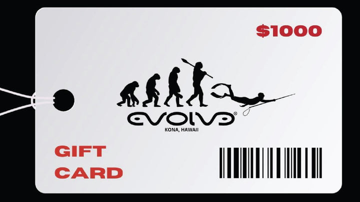 Evolve Diving Gift Card
