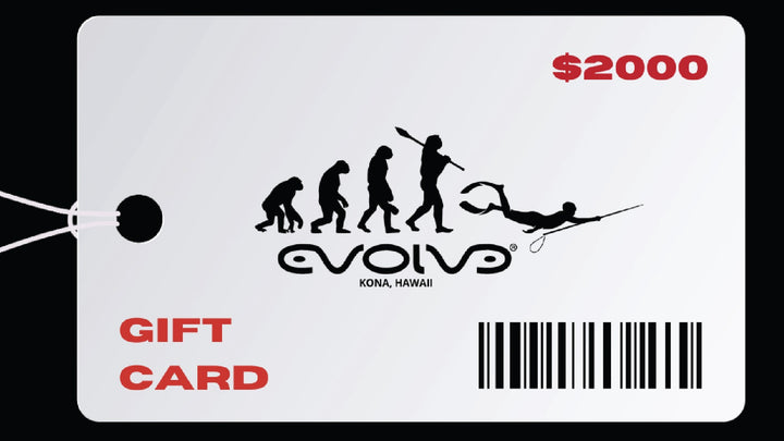 Evolve Diving Gift Card