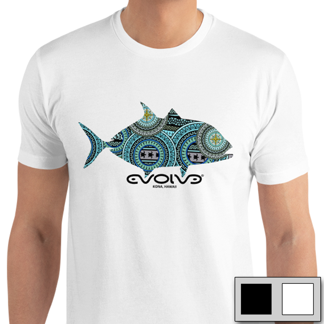 Mahi-Mahi Tribal Premium Tee 01 – Unisex