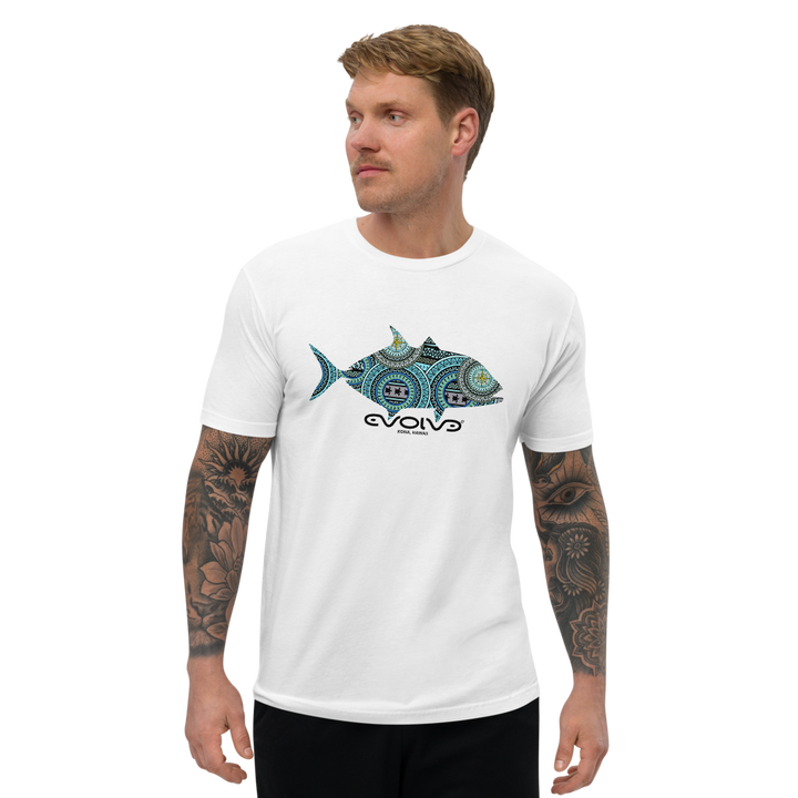 Mahi-Mahi Tribal Premium Tee 01 – Unisex