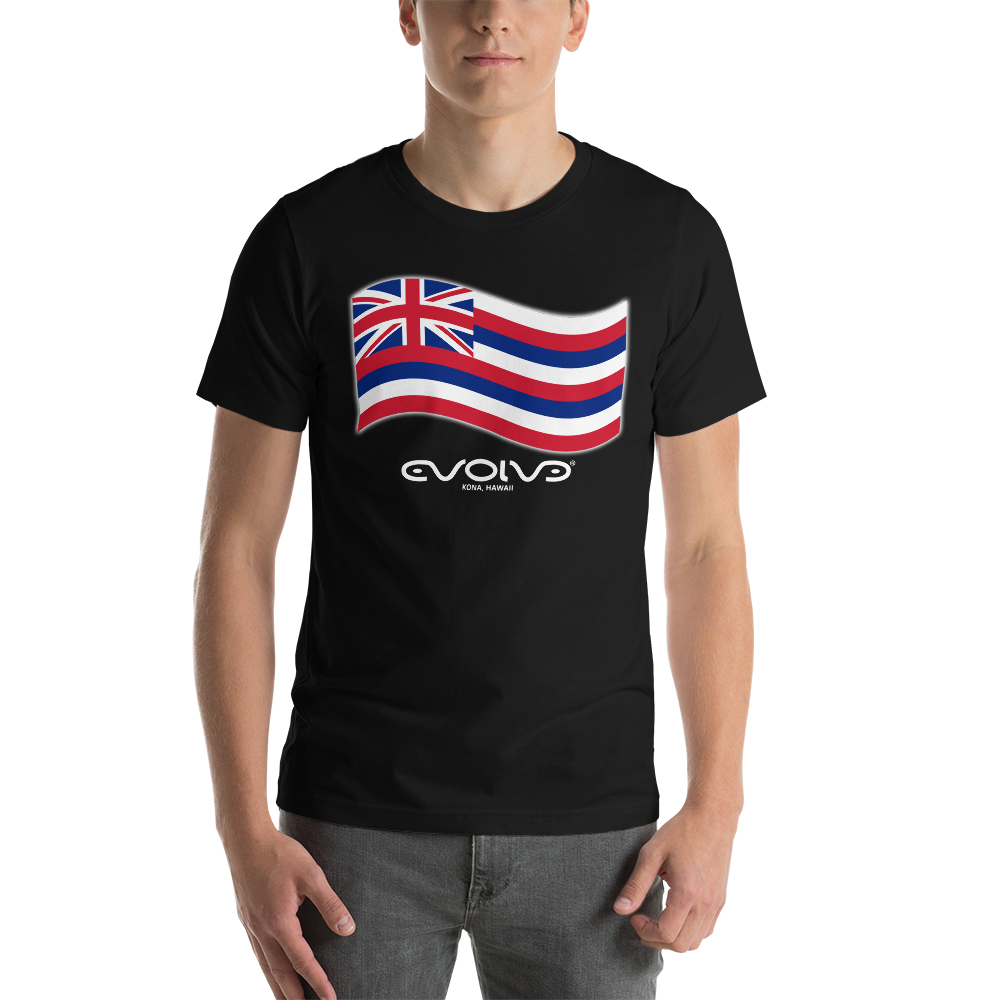 Camiseta unisex premium con bandera HI