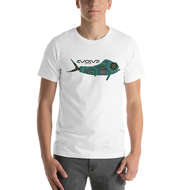 Mahi-Mahi Tribal Premium Tee 01 – Unisex