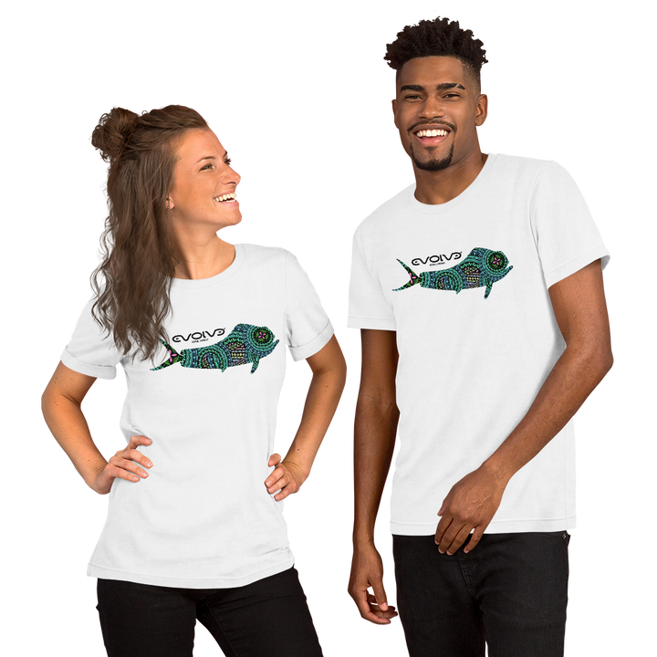 Mahi-Mahi Tribal Premium Tee 01 – Unisex